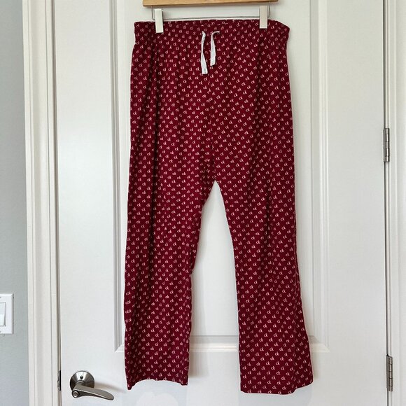 Calvin Klein Pajama Set Long Sleeve Top & Drawstring Bottoms L - Picture 3 of 6